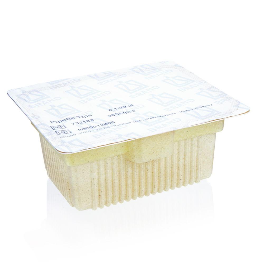 Pipette Tips BIO-CERT® LIQUID HANDLING QUALITY 0.5 - 20 µl, PP, colourless, TipRack Eco (refill system), pack of 960