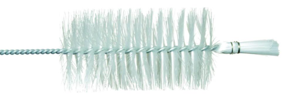 Bottle brushes, nylon, 0.40 with bundle, wire 2,8 mm, with eyelet