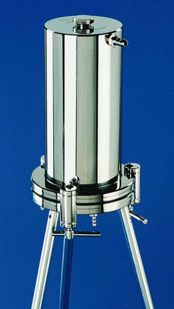Sartorius Pressure Filtration Unit Stainless Steel with 2L Tank for 142mm Membrane Filters