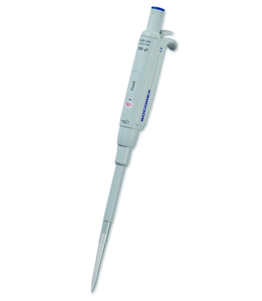 SOCOREX Acura Manual 815 Fix, Micro Pipette Capacity: 1000 µl Fix