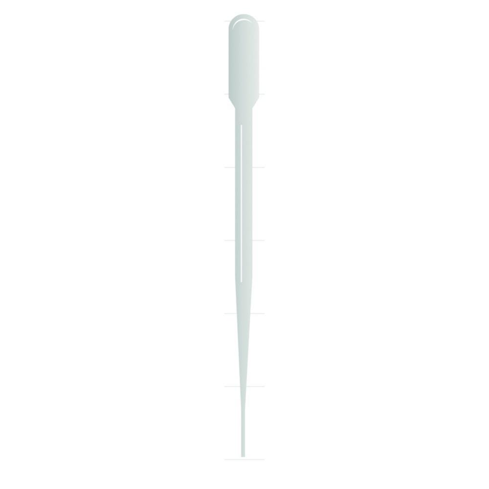 Thermo Samco Transfer Pipets 5 mL Sterile Blood Bank Pipet PET Standard Bulb 6 Inch No Label, Bags of 20 pcs, Pack of 500