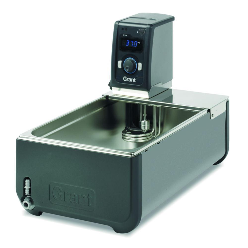 Grant Thermostatic Bath, 26 Litre, Digital Stainless Steel Tank, With Pump And Bridge Plate, Amb. +5…+120 °C