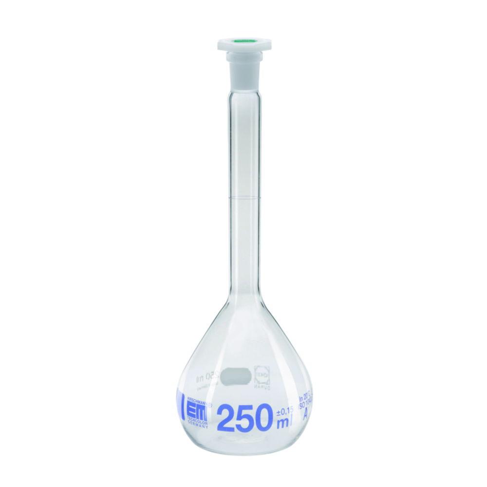 Hirschmann Volumetric Flask 25mL Class A with Plastic Stopper | Precision Glassware