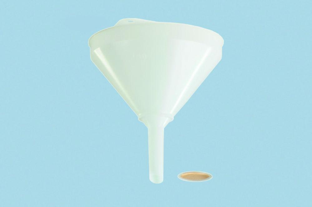 Hünersdorff Funnel, 120 mm, HDPE, Drain 12 mm (Natural)