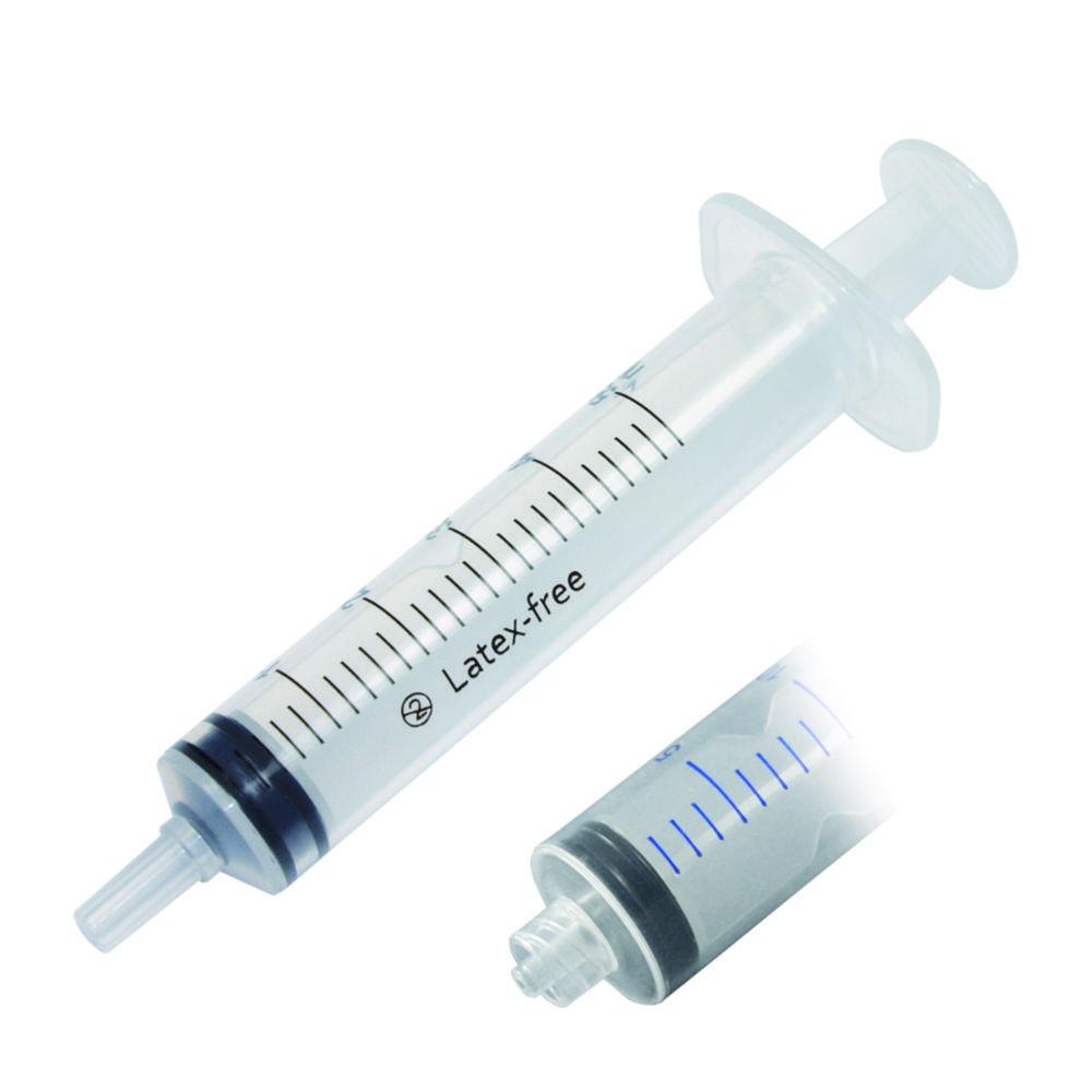 LLG Disposable Syringe, 3-Part, 20ml, Luer Lock, PP, Non-Sterile, Pack of 500