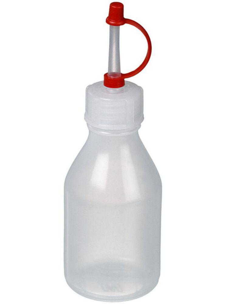 Bürkle Narrow Neck Bottle 50 ml, LDPE with Droppig Closure and Closure Cap