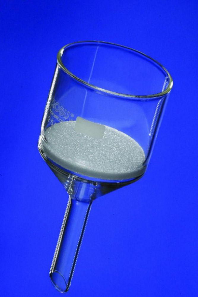 ROBU Filter Funnels 250 mL, 80 mm Ø Porosity 4, 18 mm Stem Ø