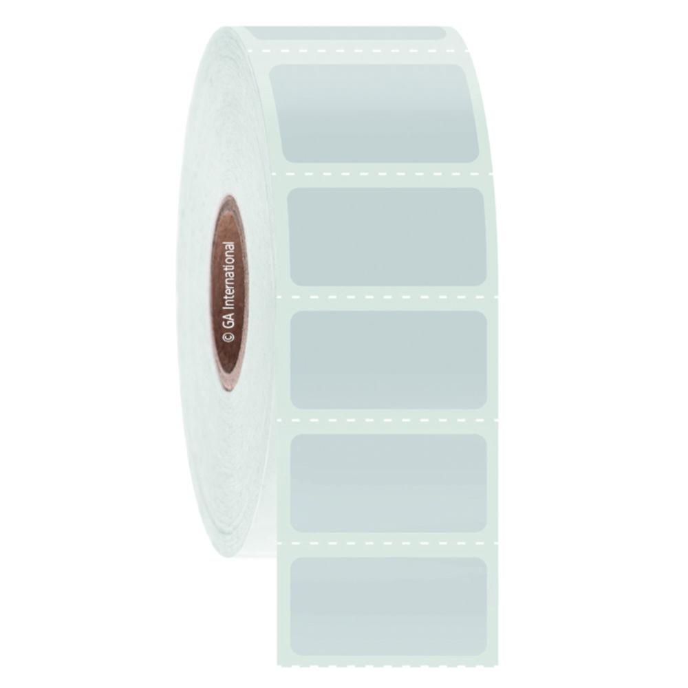 Cryo Barcode Labels for Liquid Nitrogen Storage 25.4mm x 12.7mm, white, for 1.5 ml tubes, roll with 1000 labels