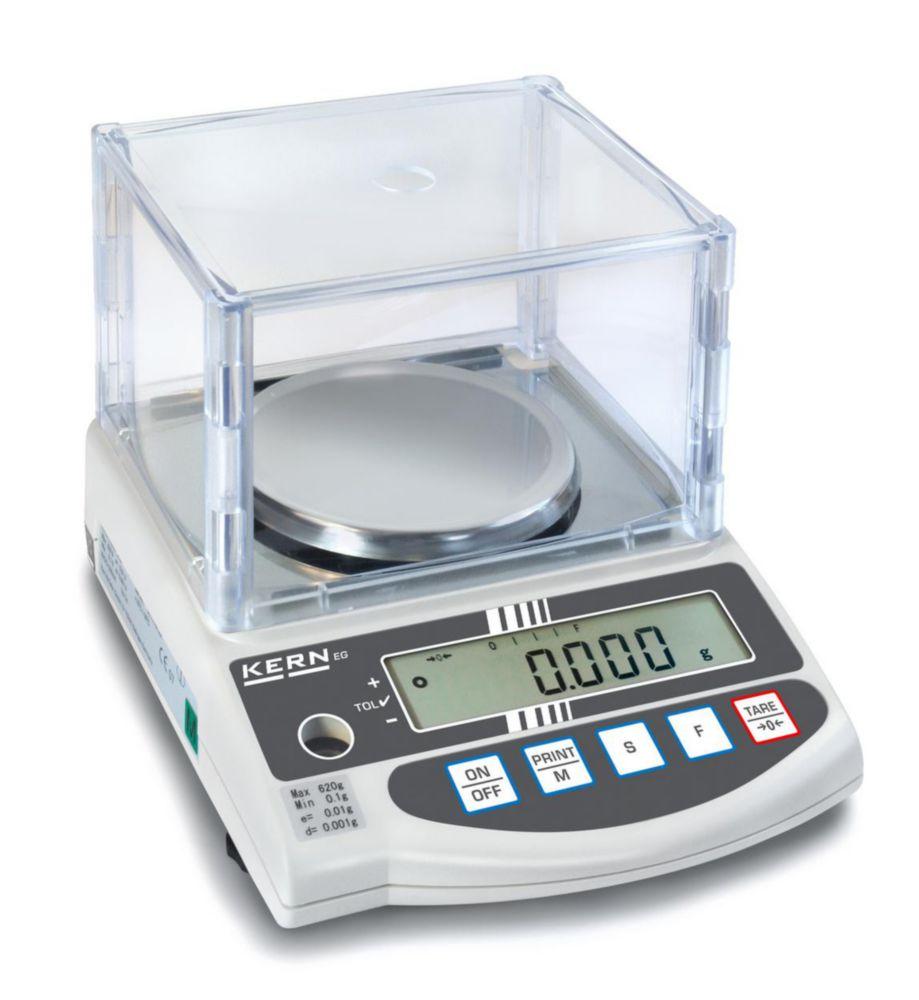 Kern Precision Balance EW 220-3NM, 220 g / 0.001 g, Weighing Pan Ø 118 mm