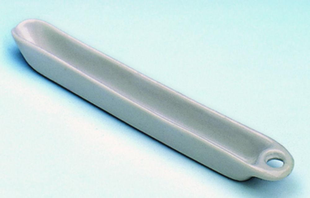 Haldenwanger Combustion Boats, Glazed Porcelain, 102×13×10 mm
