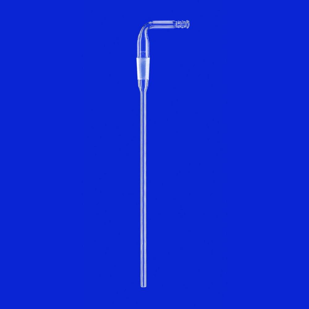 Lenz-Laborglas Bent Gas Inlet Tube with Cone (NS 14/23)