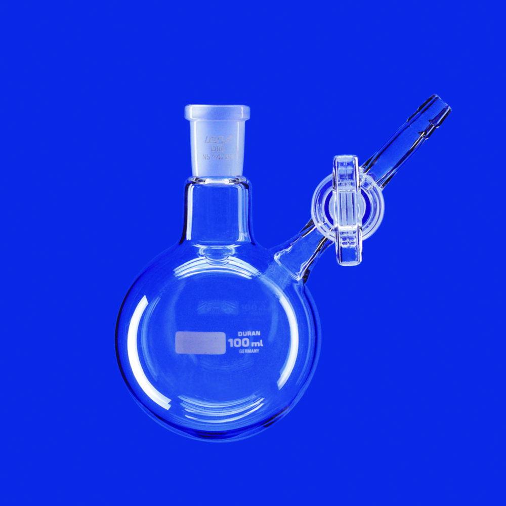 Lenz-Laborglas Nitrogen Round Bottom Schlenk Flasks with Socket NS 29/32 (250 mL to 4000 mL)