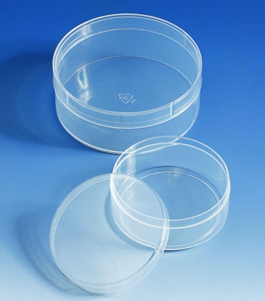 BRAND Jars with Push-on Lid/Cap, 50 mL, 56 x 25 mm, Pack of 10