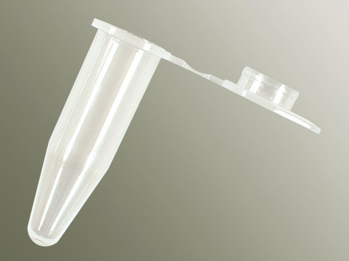 0.5ml Thin Wall Pcr Tubes With Flat Cap, Clear, 1000 Pcs/Unit