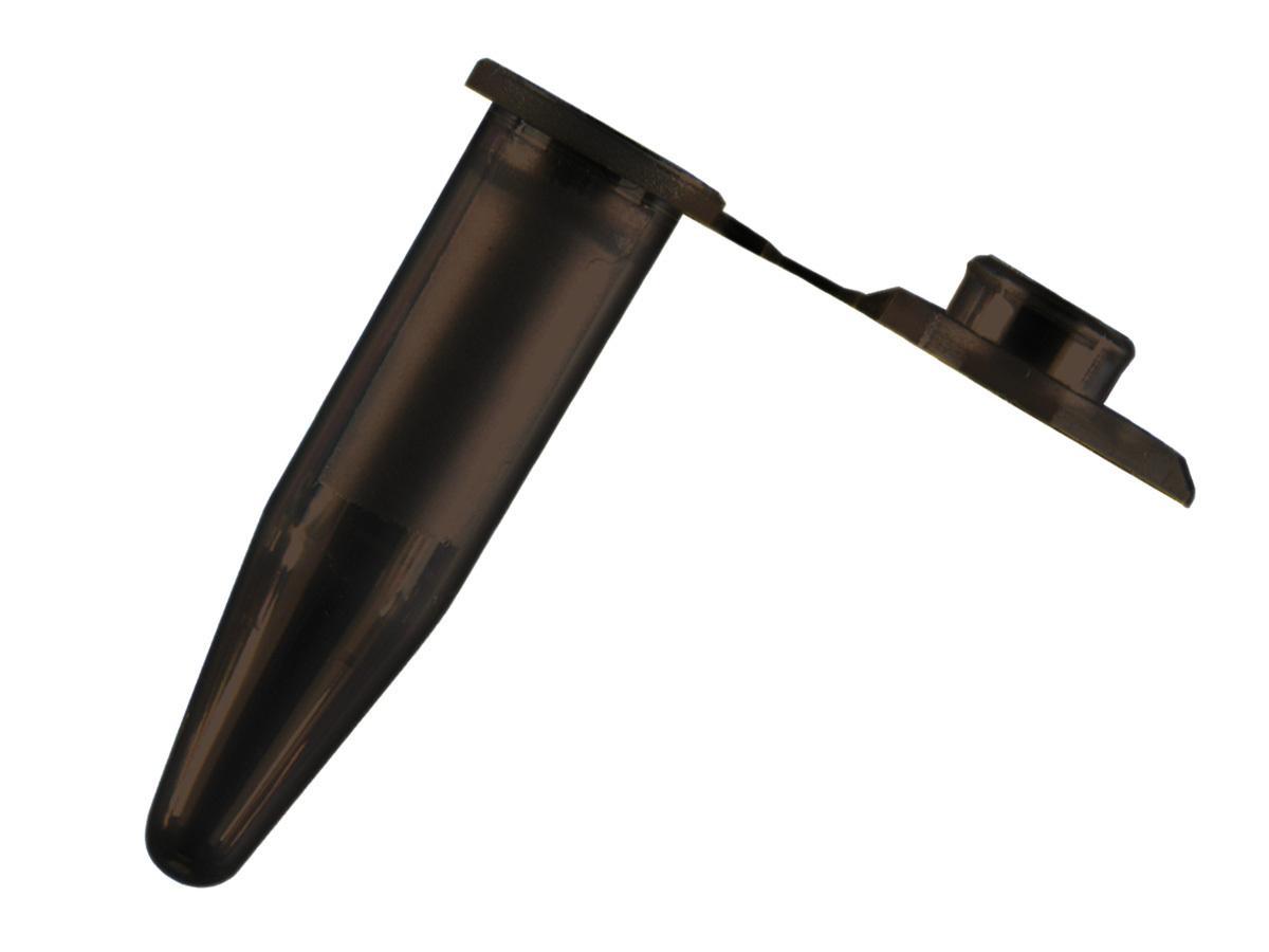 0.6ml Microcentrifuge Tube, Snaplock, Pp, Amber, 1000 Tubes/Unit