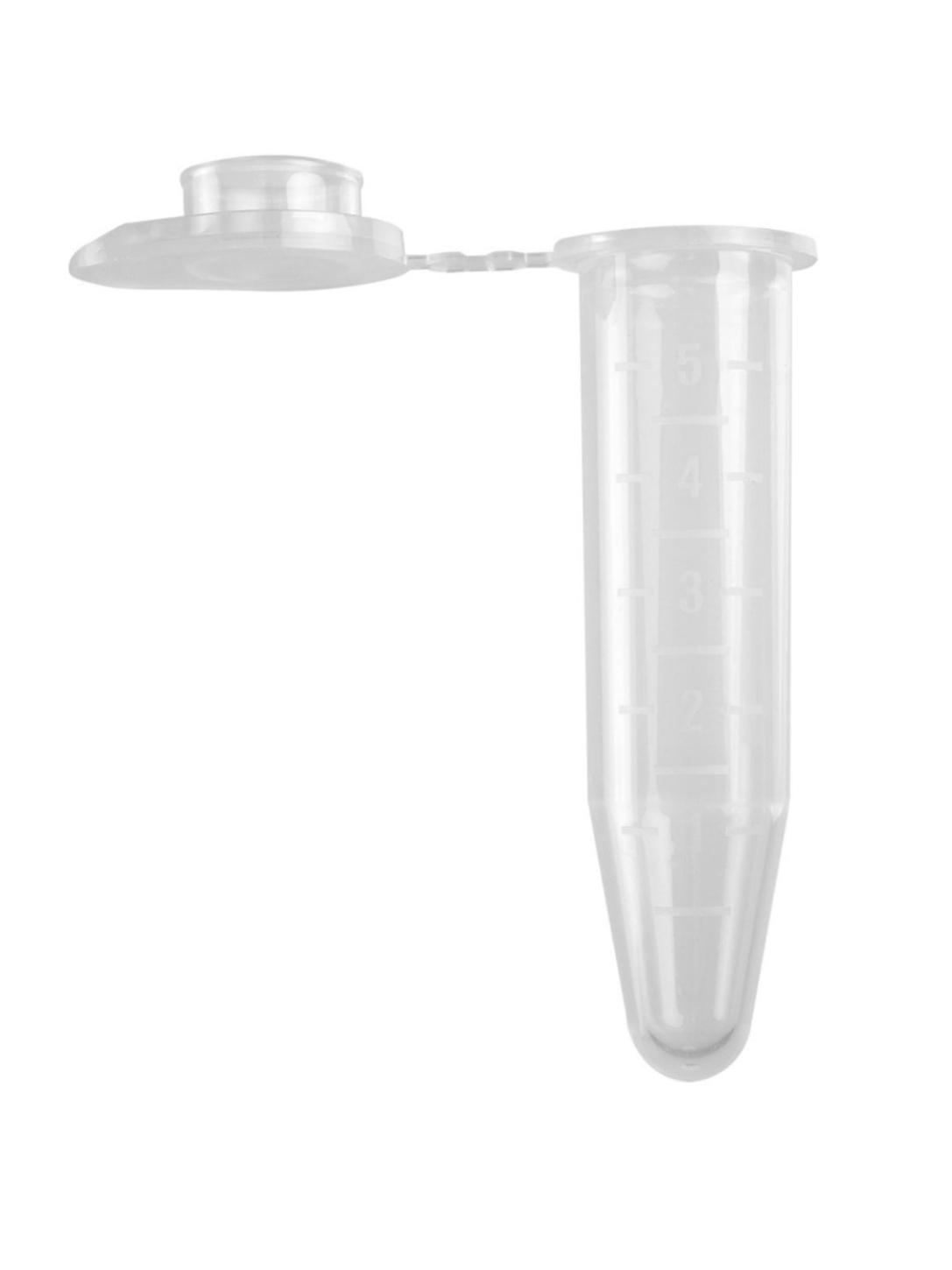 5.0ml Boil-Proof Microtubes, Clear, 250 Tubes/Pack