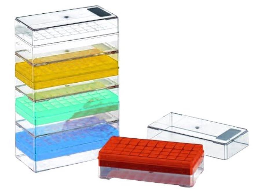 50 Well Storage Rack, Assorted Color, 5 Racks/Unit