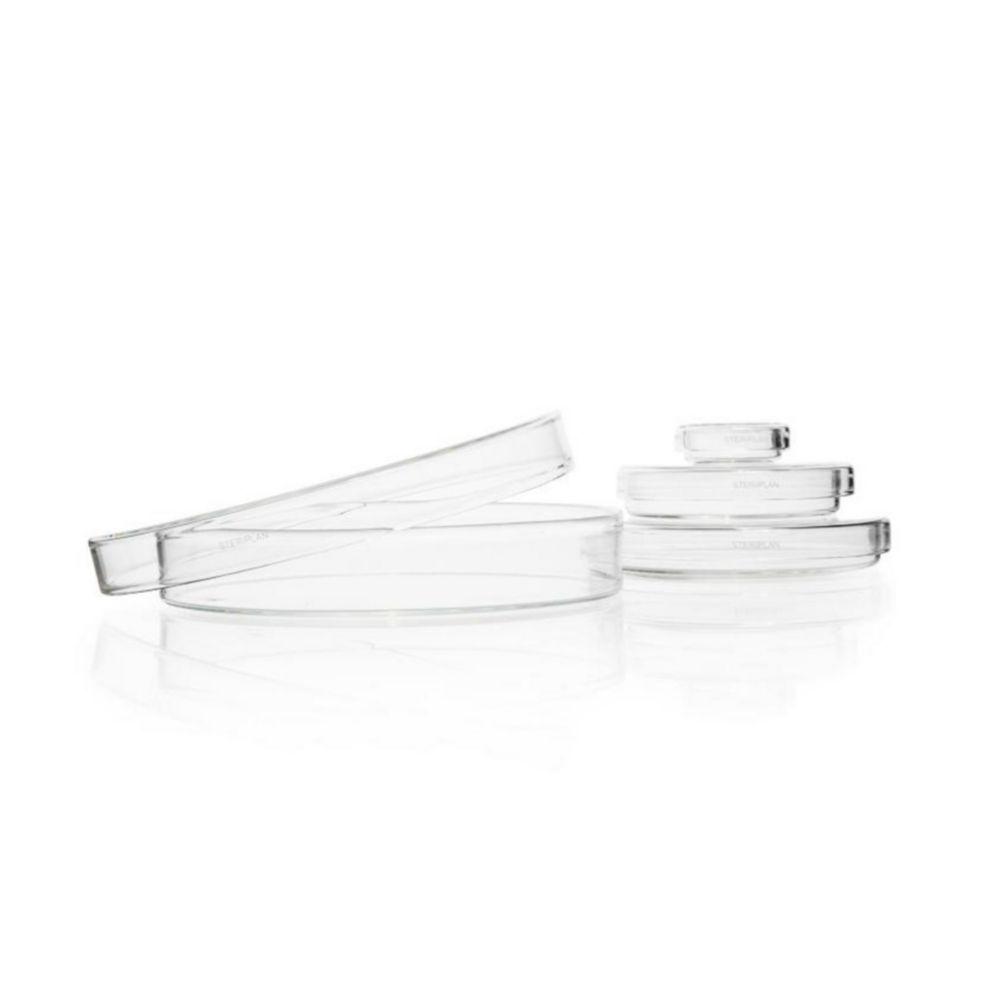 DWK Duran STERIPLAN 40 x 12 mm Soda Lime Glass Petri Dish