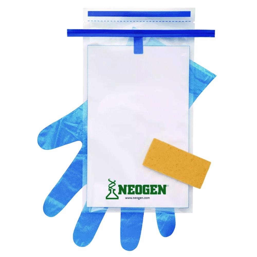 Hydrated-Sponge with Neutralizing Buffer and Gloves pack of 100