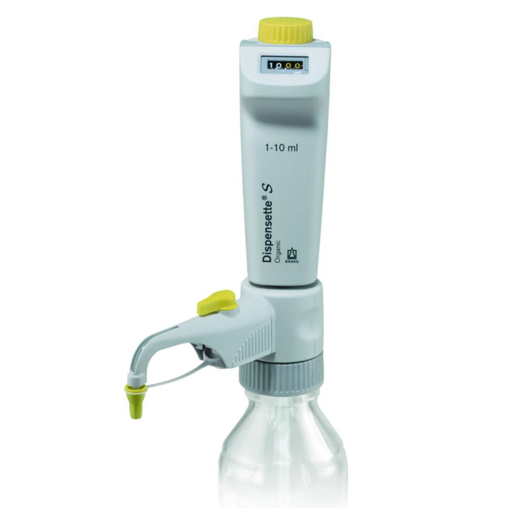 BRAND Dispensette S Organic Digital 0.5–5 mL with Recirculation Valve