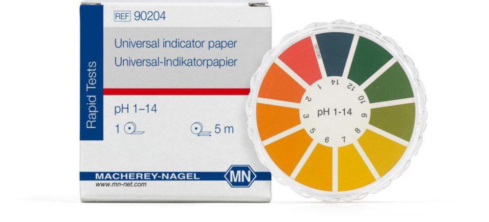 Macherey-Nagel Universal Indicator Paper pH 1-14, Reel of 5m