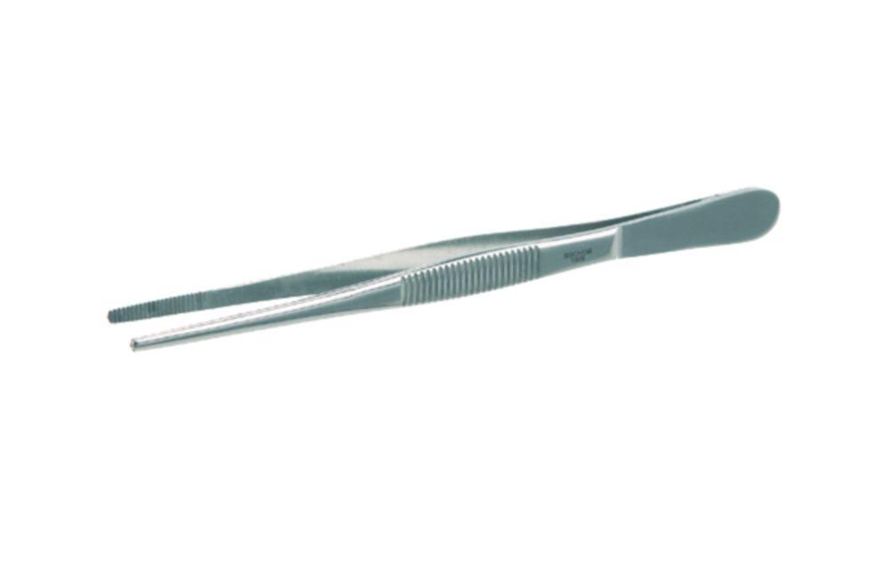 BOCHEM Forceps, Blunt 13.0 cm, Blunt, Straight, 18/10 Steel