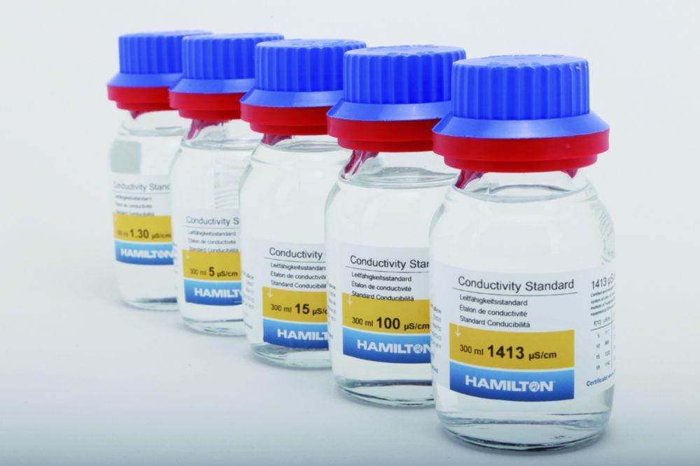 Hamilton Conductometric Standard 1413 µS/cm, Basic Line, 500 mL