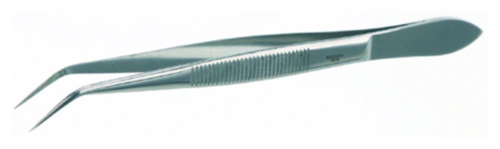 BOCHEM Forceps 160 mm, Sharp/Bent, Stainless Steel
