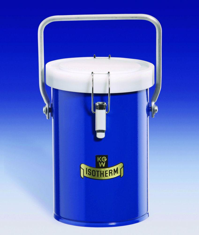 KGW Schieder Dewar Transport Vessel with Metal Jacket and Cap, 2 L, 27 B