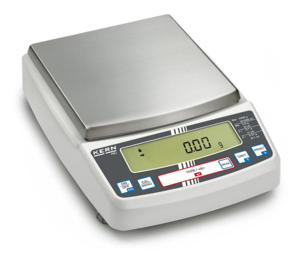 Kern Precision Balance PBS 4200-2M, 4200g / 0.01g, with 170x180mm Weighing Plate

