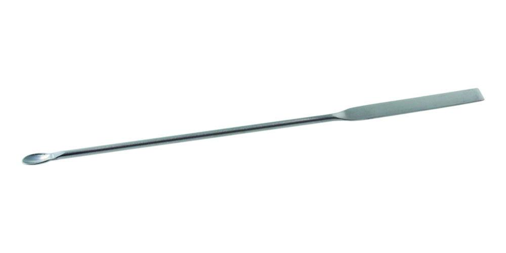 BOCHEM Microspoon Spatula 150 mm, Type 1 Spoon Shape, 18/10 Steel