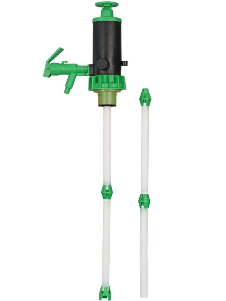 Bürkle PumpMaster Canister and Barrel Pump for Acids and Chemical Fluids FKM Green