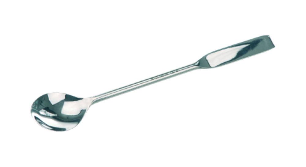 BOCHEM Spatula with Spoon 300x14mm, 18/10 Steel, Antimagnetic

