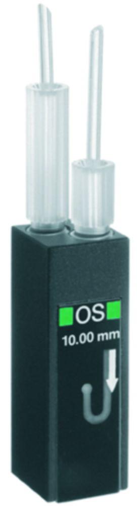 Hellma Flow-through Cuvettes 8.5mm Centre Height, Internal Width 10mm, 18µl with Screw Connections and FEP Tubes