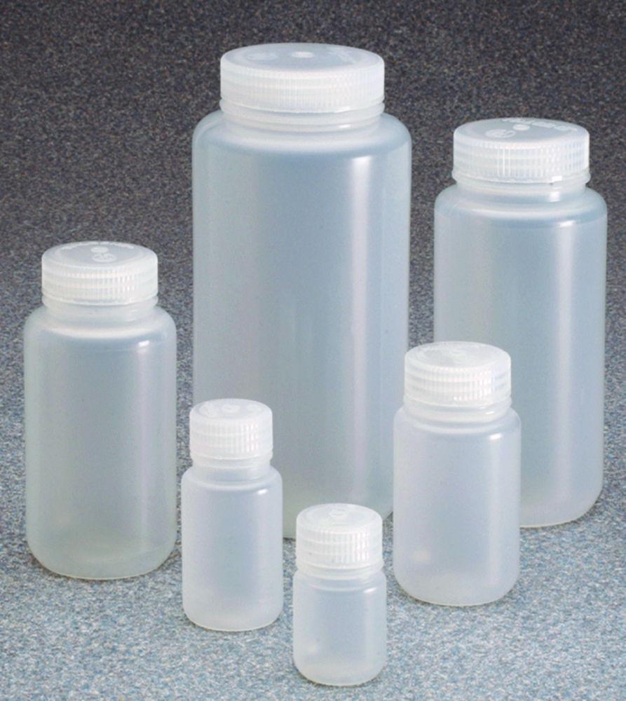 Thermo Nalgene Wide Neck Bottles PP with Screw Cap, 1000 mL (Pack of 6)