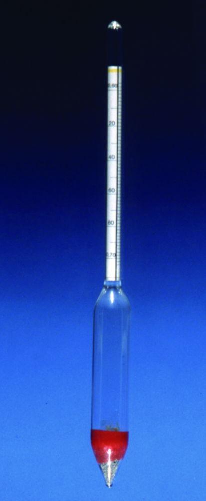 GECO Density Hydrometer (0.800-0.900 g/ml, Suitable for Calibration, Without Thermo Scientificmeter, 250 mm)