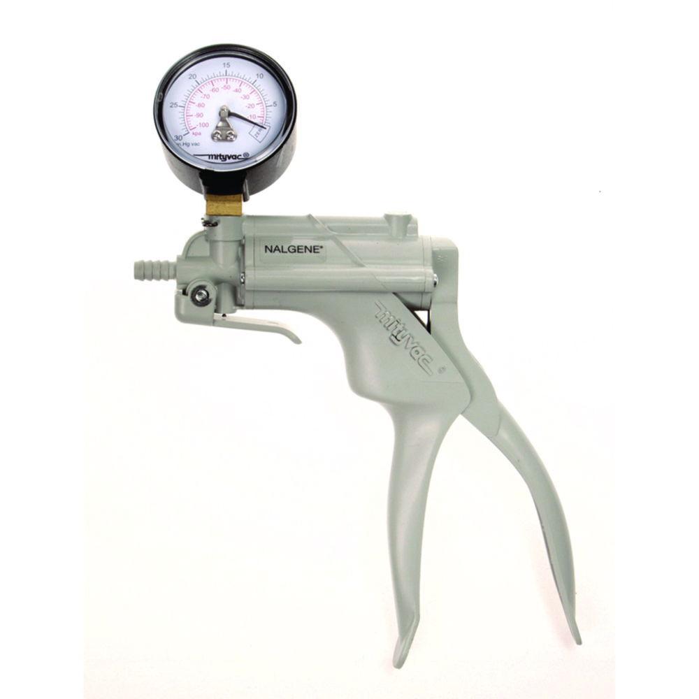 Thermo Nalgene Hand-Operated PVC Vacuum Pump with Gauge (15 cm)