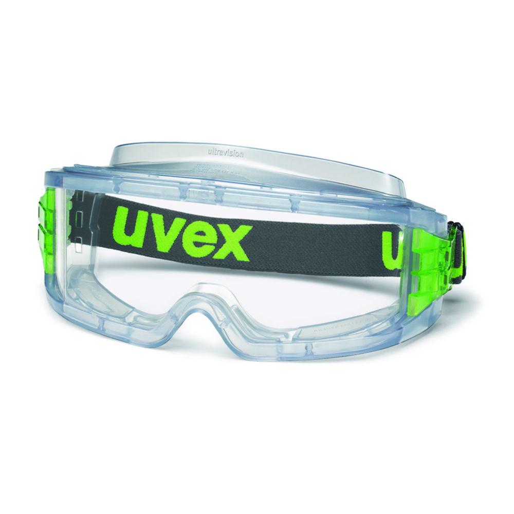 Uvex Full-View Goggles Ultravision 9301 Color: Gray Transparent, Glass: Colorless, CA, Fog-Free

