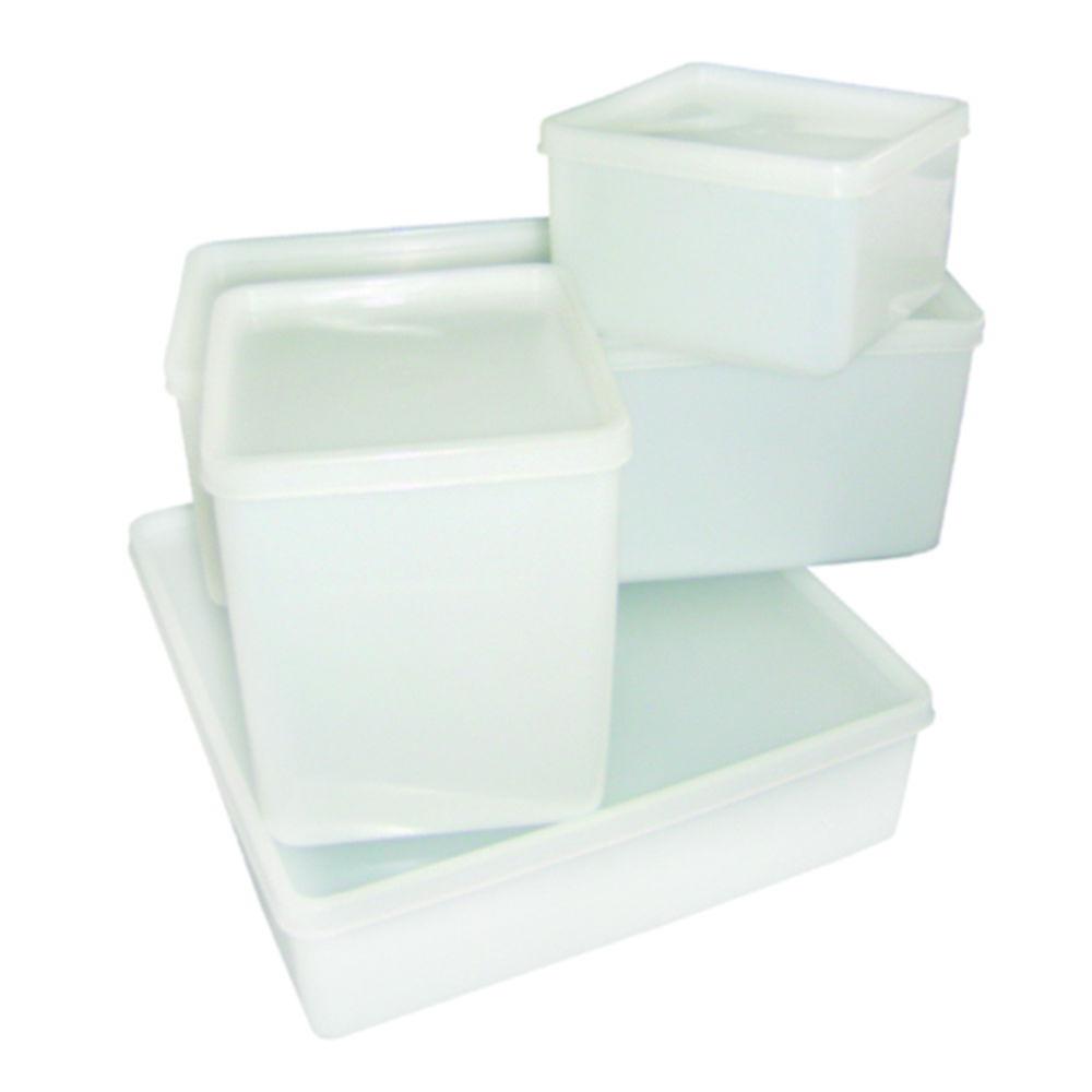 Hünersdorff Freezer Box with Lid and Cap, 3.2 ltrs, 208x208x94 mm