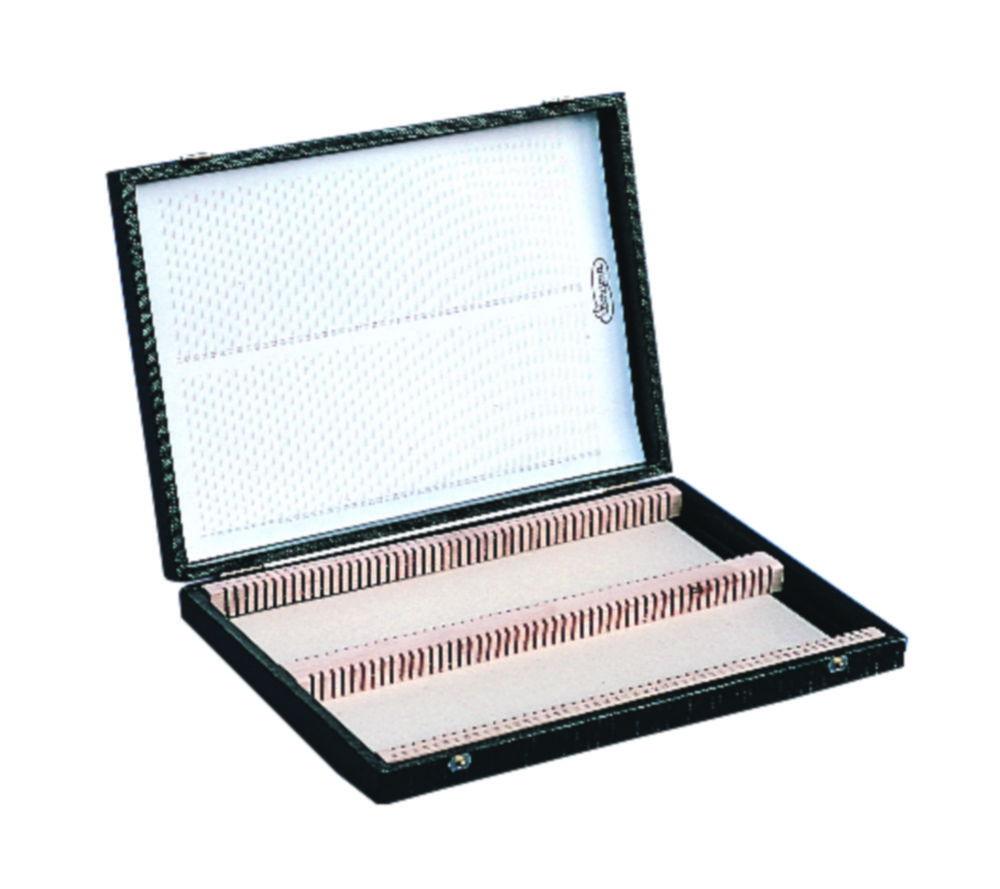 Bergmann Microscope Slide Storage Boxes, for 50 Slides
