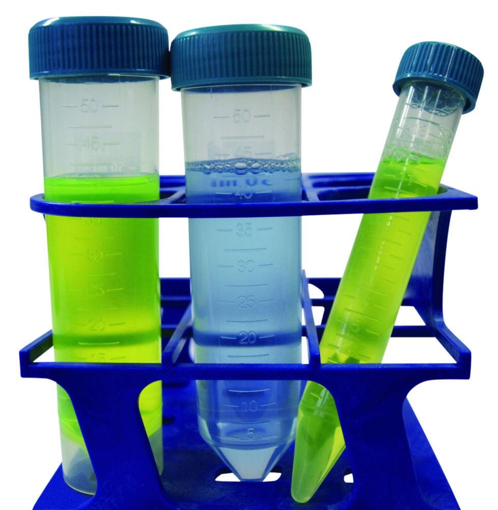 LLG Centrifuge Tubes, 50 mL, PP, Graduated, Non-Sterile, with Rim (Pack of 50)