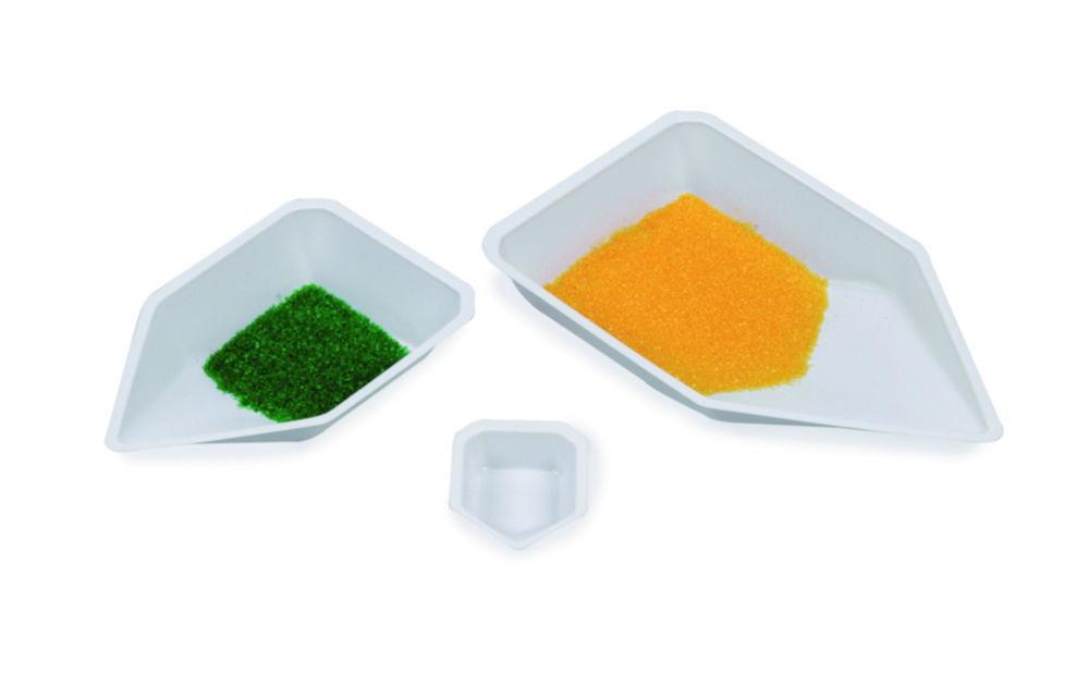 Heathrow Scientific Pour Boat Weighing Dishes, Medium White, 83 x 132 x 26 mm, Pack of 500