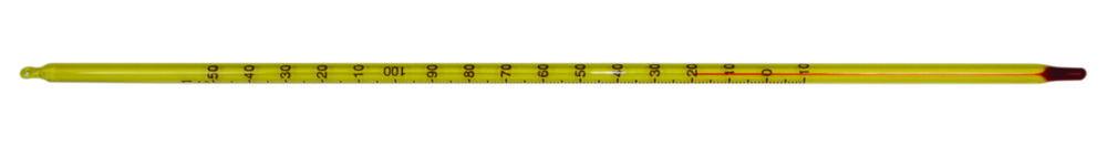 LLG General Purpose Thermometer Economy -10 +150:1°C, Red Filling, Stem Form