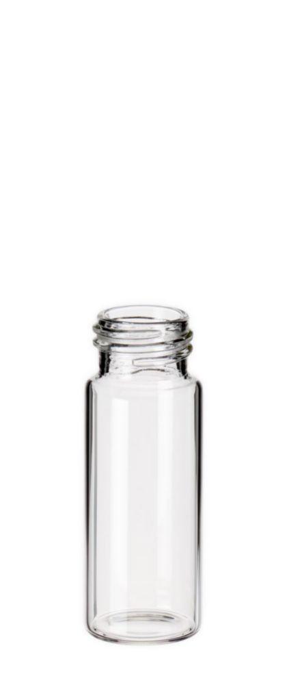 LLG Labware EPA Threaded Bottle 30 mL Clear 1st Hydrolytic Class 72.5 x 27.5 mm Pack of 100