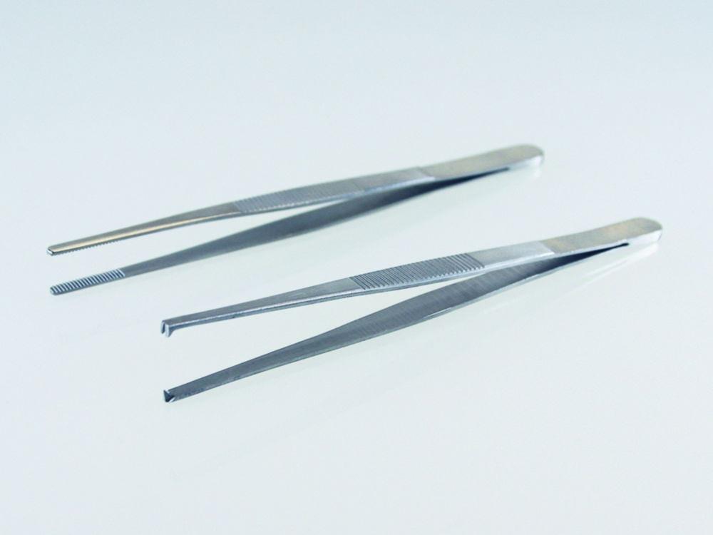 LLG Forceps 105 mm, Blunt/Straight, General Use, Stainless Steel