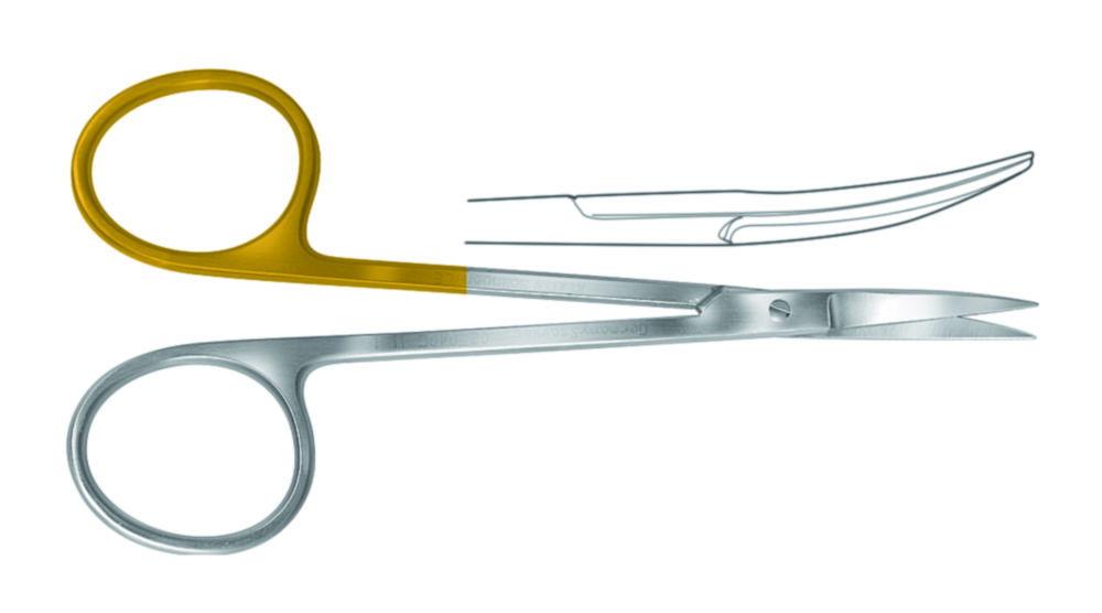 OP-Special-Scissor 116 mm with big handle loops, curved