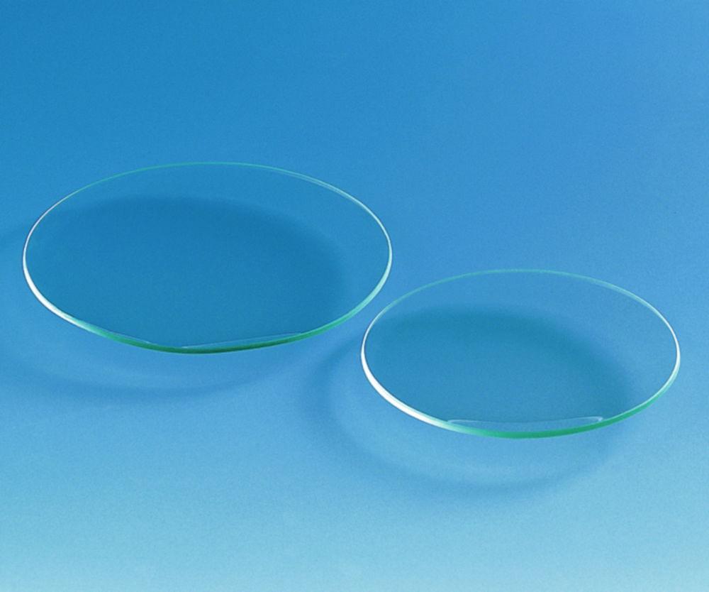 Watch glass bowl 90mm, soda-lime glass ground rim, stress-relieved, DIN 12 341 pack of 10