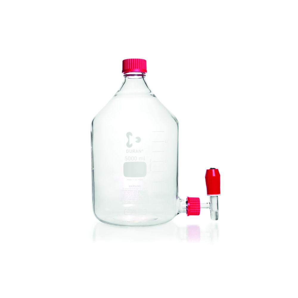 DWK Duran Aspirator Bottle 5000 ml Neck with GL 45, with GL 32 Tubulature
