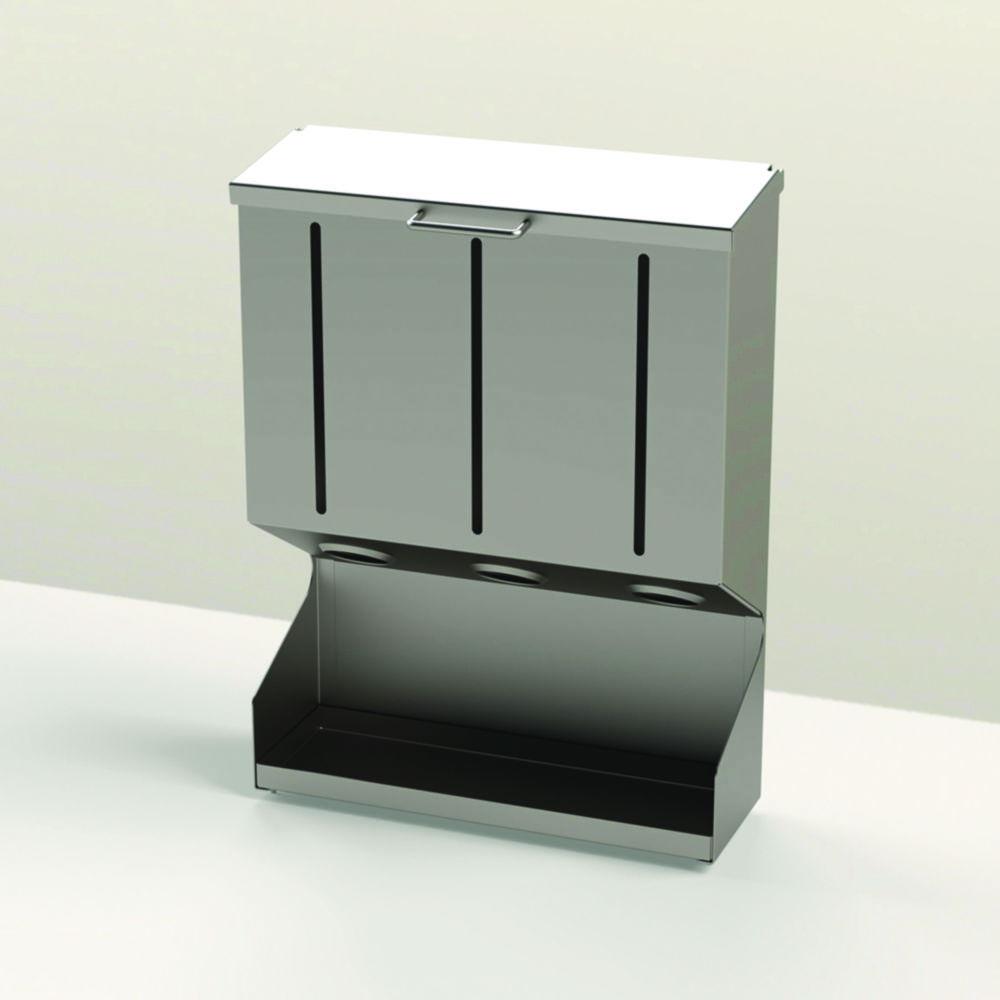 Dispenser, Stainless Steel, 3 compartments 450 x 200 x 600 mm