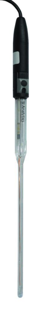Xylem SI ScienceLine Plus pH Combination Electrode SCP Mic – 0…14 pH, -5…+100°C, 70/130 mm Length, 12/5 mm Diameter, Plug Head, Glass Shaft
